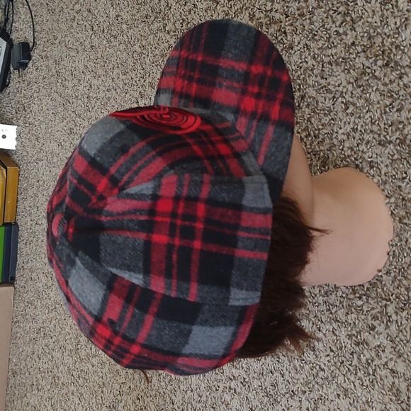 NHL New Era Fits Detroit Red Wings Red/Black/Gray Embroidered Adjustable Cap - Picture 8 of 14